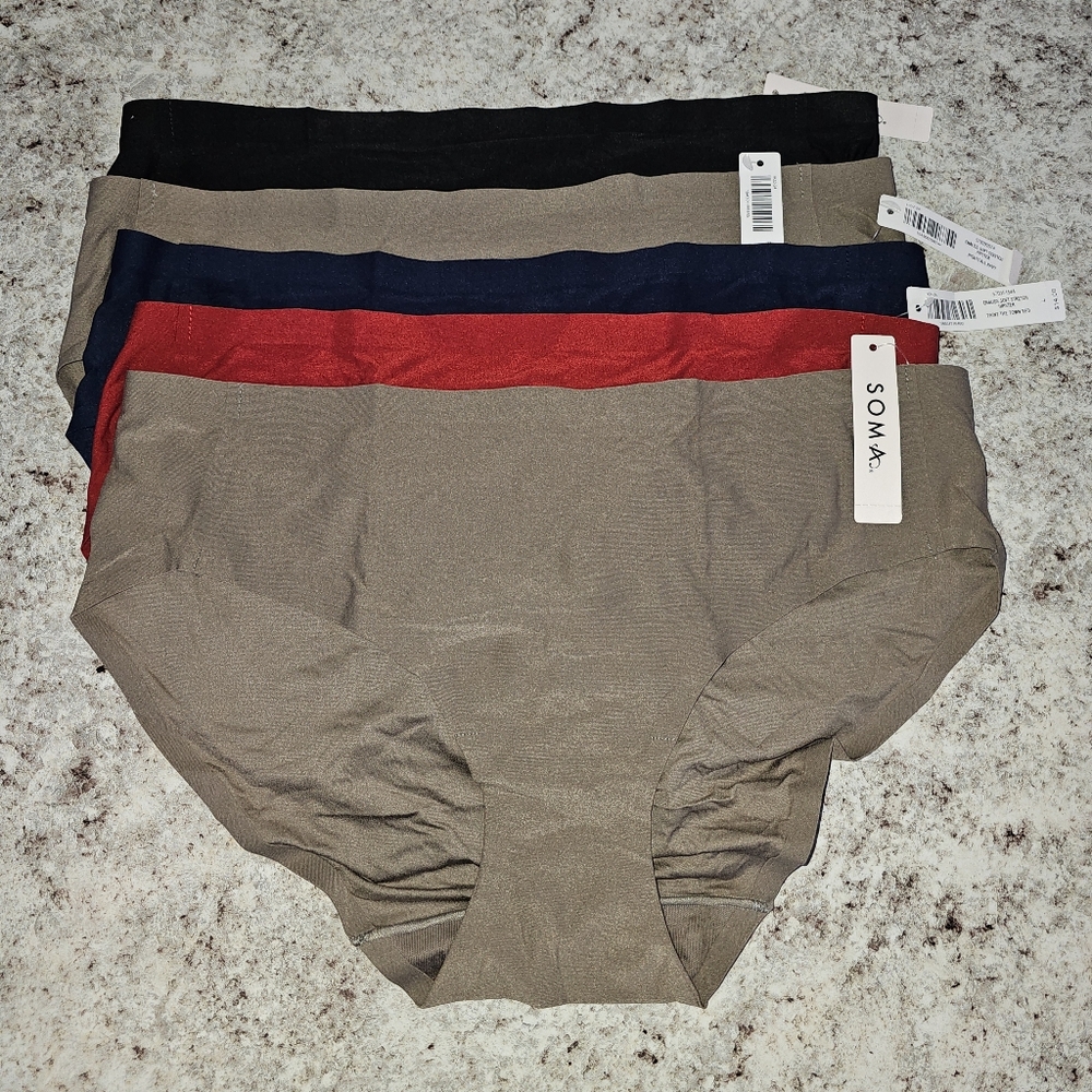 NWT Soma Embliss Soft Stretch Hipster Panties